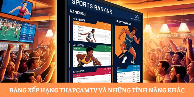 Bảng xếp hạng thapcamtv và những tính năng khác Bảng xếp hạng thapcamtv và những tính năng khác